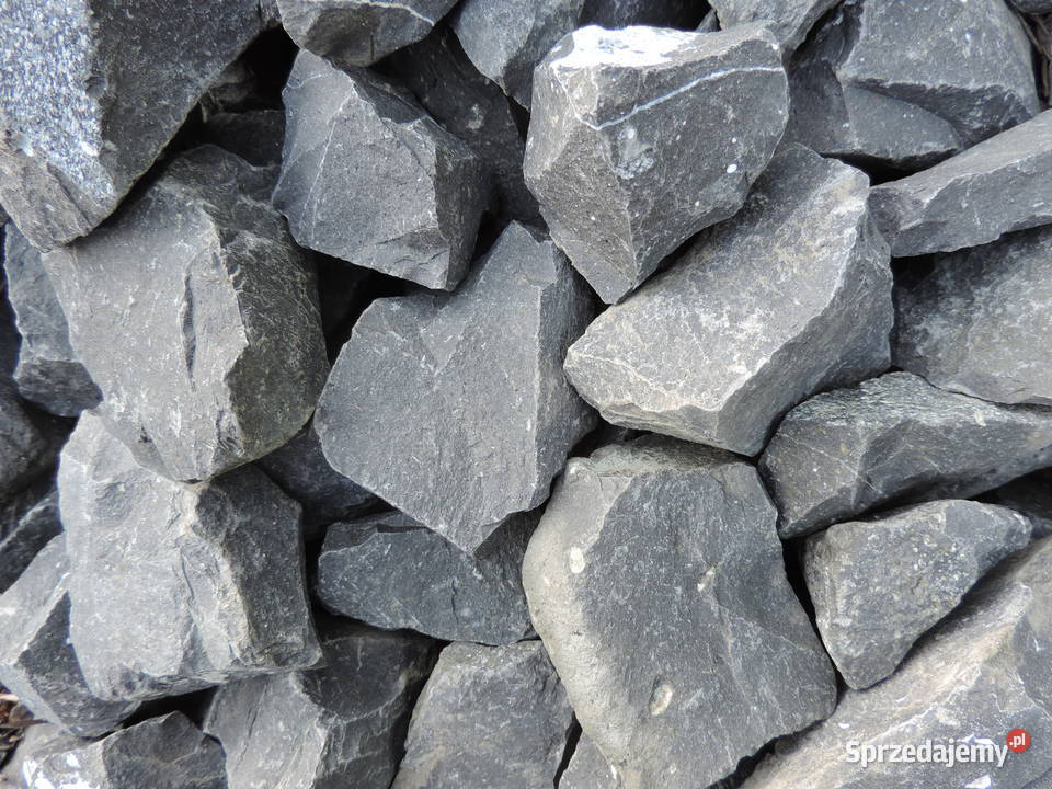 Grys Czarny Bazaltowy Grafit antracyt Kamień Jaworzno