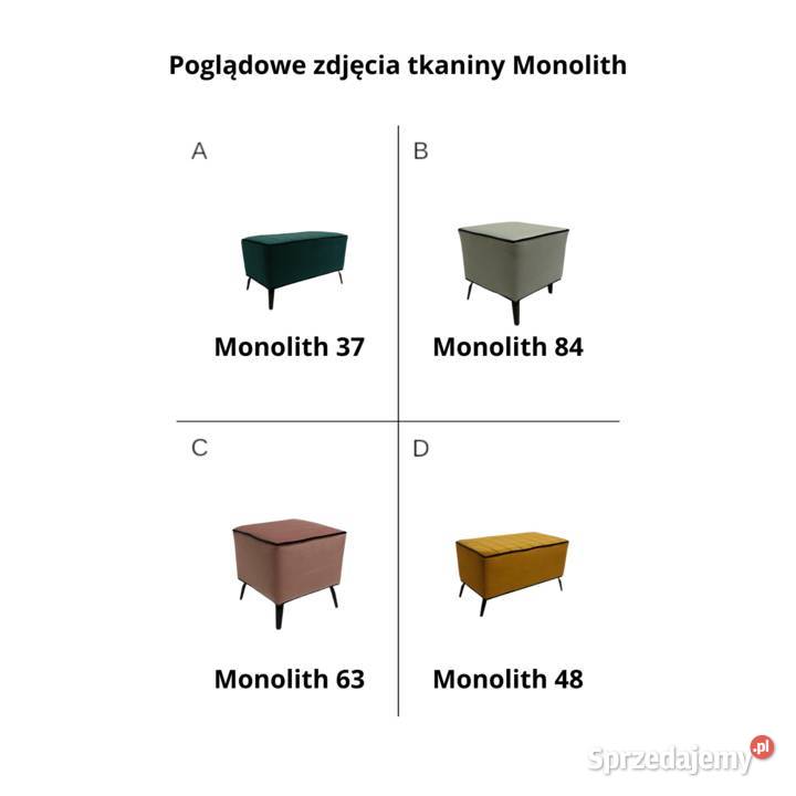 Pufa Zozi Pik 80 wysoka jakość Monolith loft dolnośląskie Wrocław