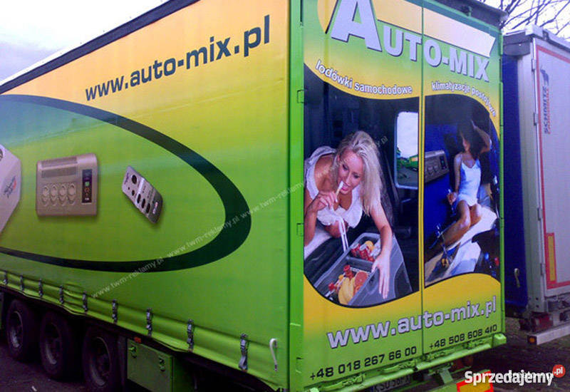 Reklama świetlna i na pojazdach Myślenice litery Myślenice