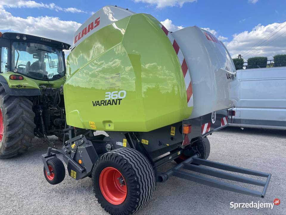 Prasa Rolujaca Pasowa Claas Variant 360 Rotor Niedrzwica Duża