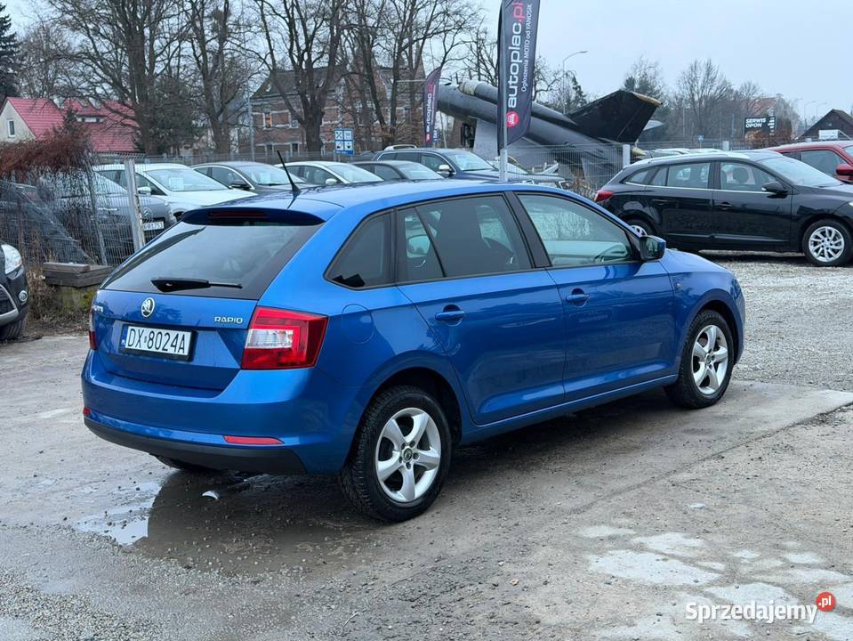 Skoda RAPID 12 Benzyna2014 Klima Navi PDC Wrocław