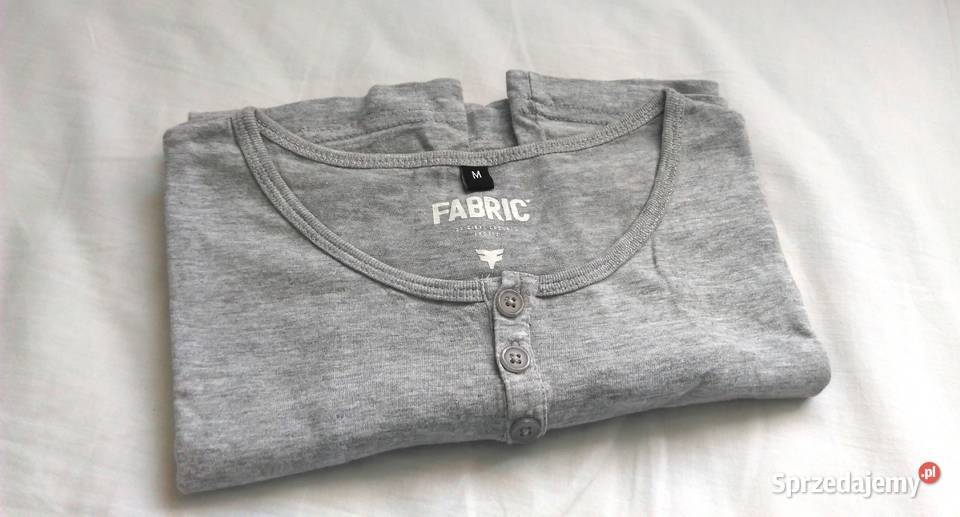 Tshirt szary Męski melanż r S BASIC bawełna NOWY Białystok