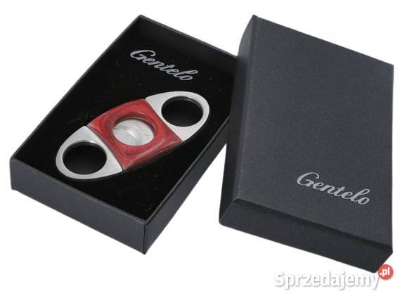 Srebrna Metalowa Obcinarka Do Cygara w Ostrowy nad Okszą