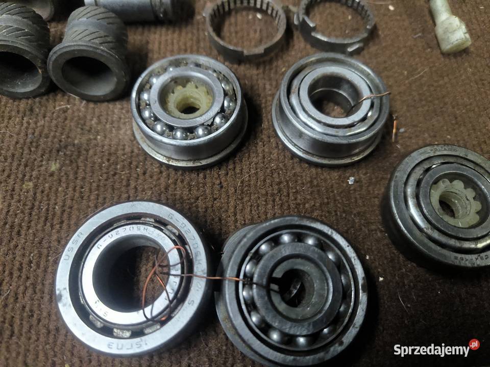 Fiat 126p łożyska synchronizator tuleja skrzynia