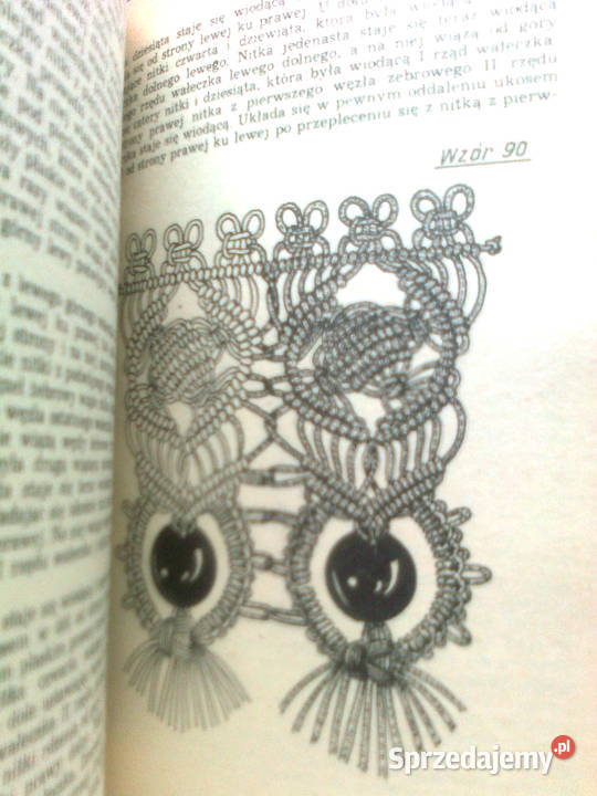 Ściegi makramy Jadwiga Turska dom i ogród Warszawa