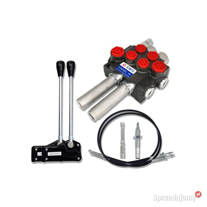 ZESTAW 2 SEK 40L TURA Rozdzielacz 2x Dźwignie Solec Kujawski