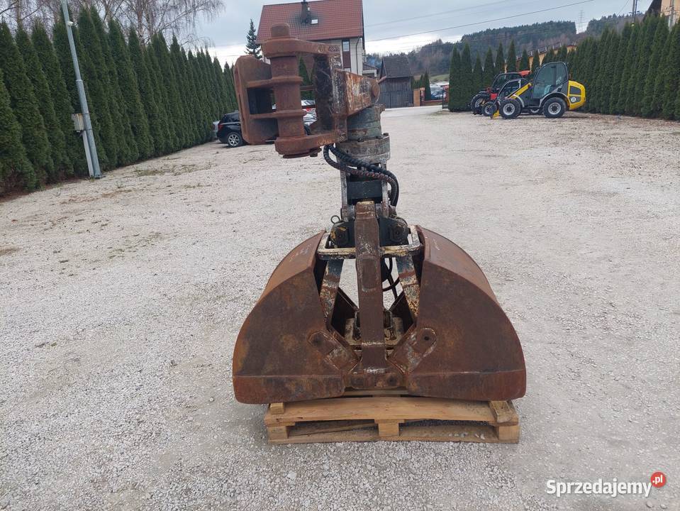 Łyżka chwytakowa chwytak obrotowy rotor rotator