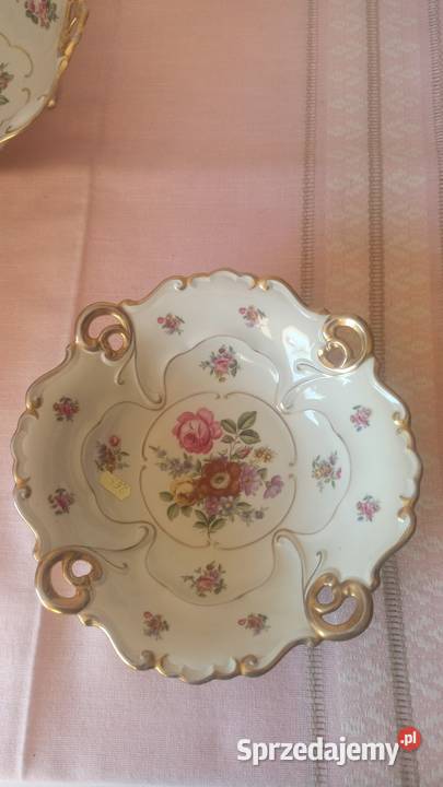 Patera z różami Ilmenau Made in Germany
Złocona Gdańsk sprzedam