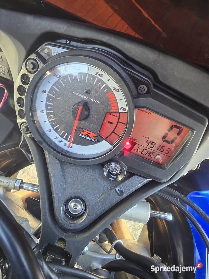 Suzuki GSXR 600 k8 2008r Błażowa