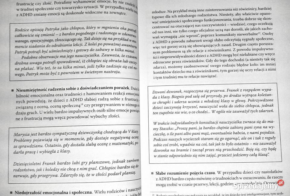 ADHD w szkole Marta Jerzak Artur Kołakowski Rok wydania 2015 lubelskie Chełm sprzedam