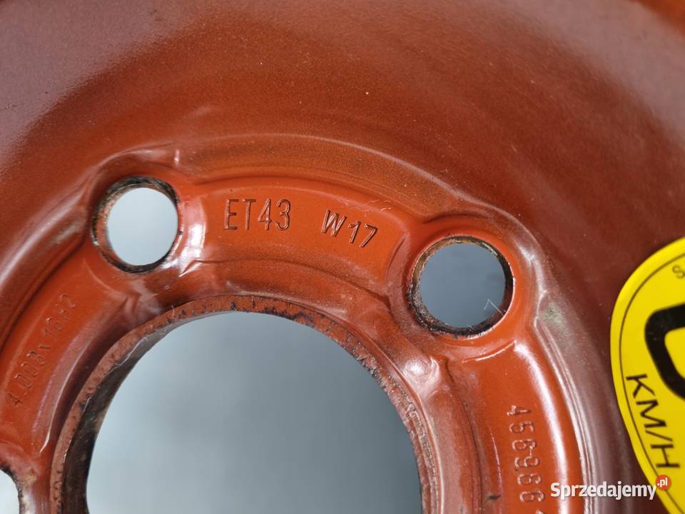 KOŁO DOJAZDOWE dojazdówka Saab 93 95 95 11570 Samochodowe Chełm