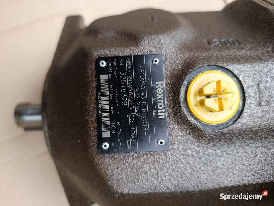 Pompa Rexroth A10 V 0100 DFLR 31R śląskie Zabrze