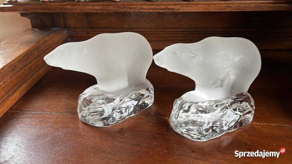 Ptaszki szkło Szklane figurki sprzedam