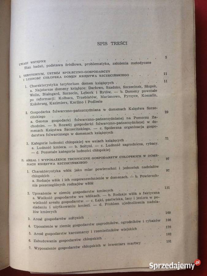 3276 Gospod Położenie Chłopów W Księstwie Szczecin