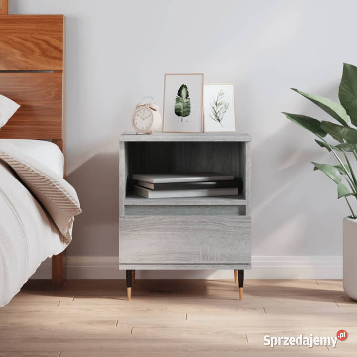 Szafka nocna szary dąb sonoma 40x35x50 WM830616 Warszawa