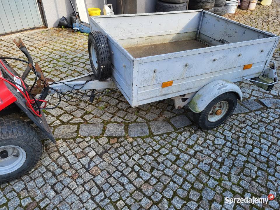 MAŁA PRZYCZEPKA DO SAMOCHODU TRAKTORKA KOSIARKI sprzedam