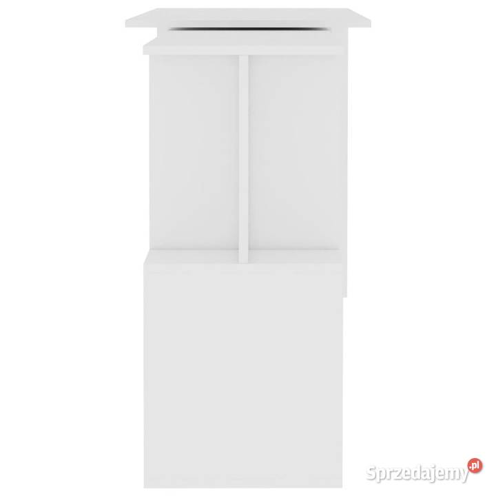 Biurko narożne białe 200x50x76 materiał Warszawa