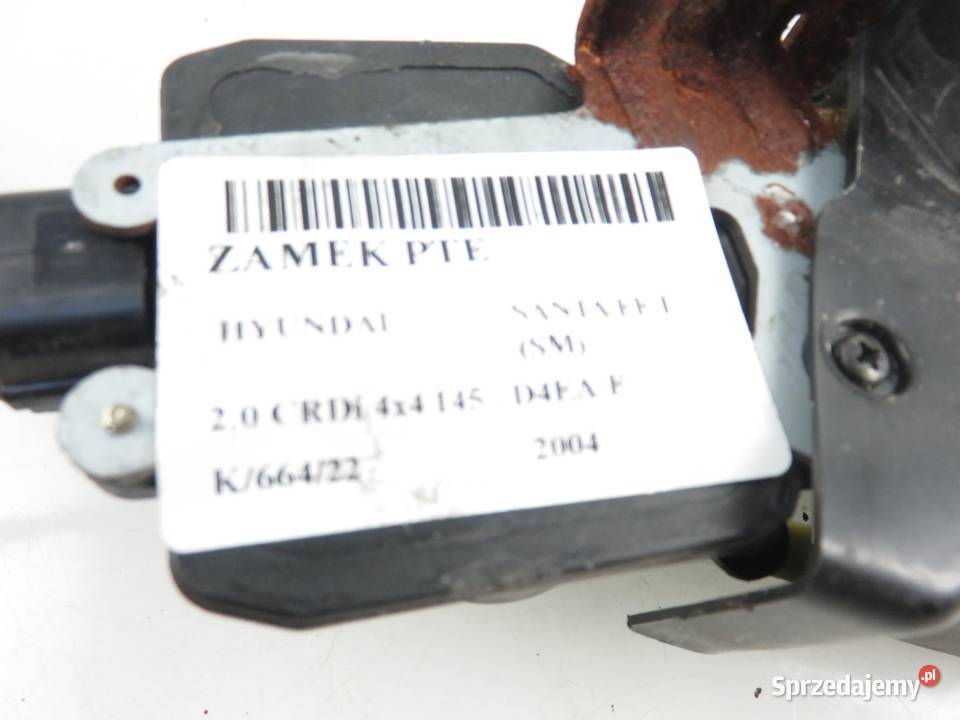 ZAMEK PRAWY TYLNY HYUNDAI SANTA F I 5 PIN