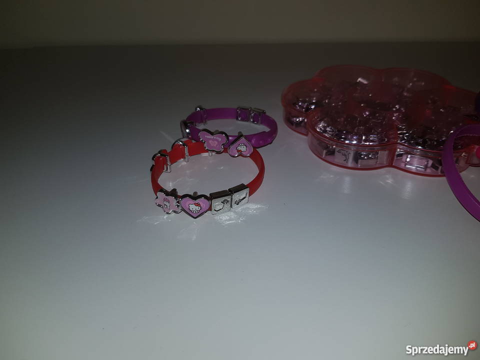Zestaw Hello Kitty bransoletki Pozostałe Warszawa