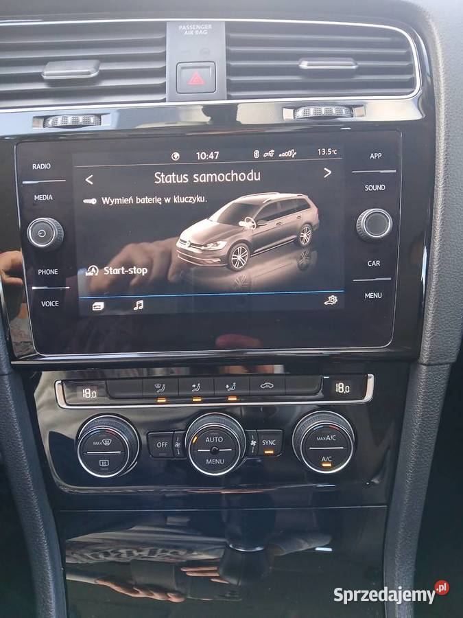 Volkswagen Golf VII 20 Highline TDI 150 Salon Rok produkcji 2019 sprzedam