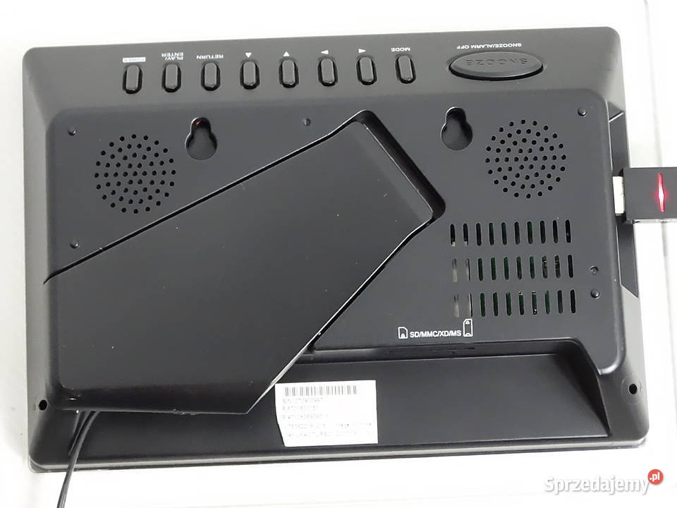 Cyfrowa ramka na zdjęcia 6 Zegar Alarm USB SD Biłgoraj