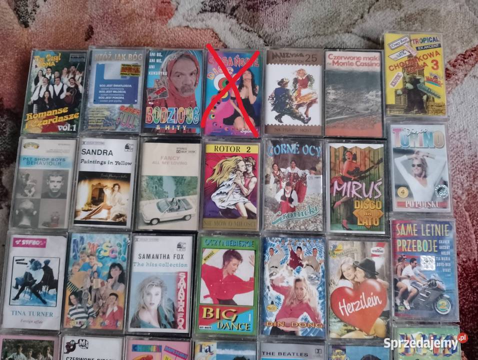 Kasety disco polo różne 36 Wrocław
