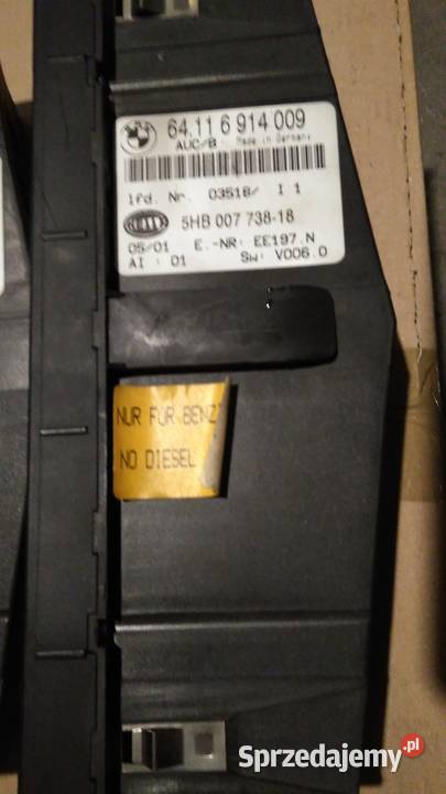 Panel Klimatyzacji Nawiewu Klimatronic Dębica