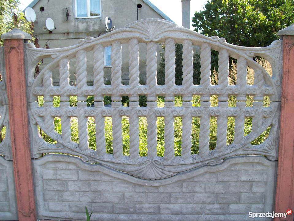 Ogrodzenia betonowe Żygląd