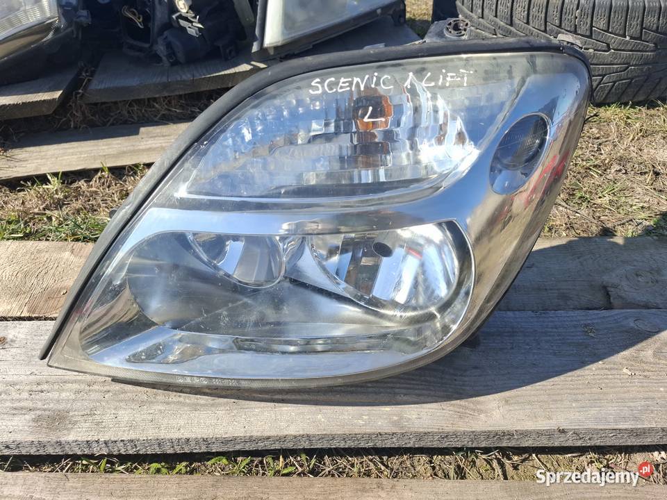 Lampa Lewa Przód Renault Scenic 1 Lift osobowe Pozostałe Wisznice