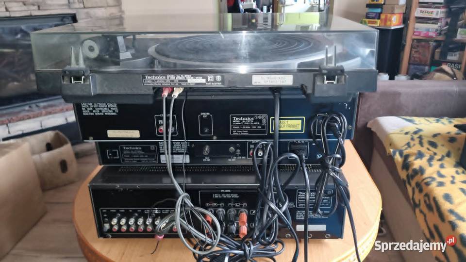 Wieża Technics wzmacniacz SU810 STG45A CD łódzkie sprzedam