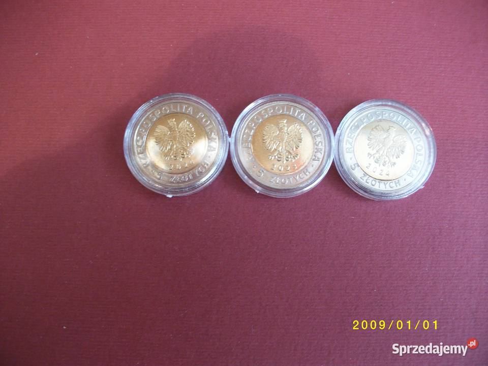 5 Odkryj Polskę 10 x trzy różne monety 2003 i Kraków sprzedam