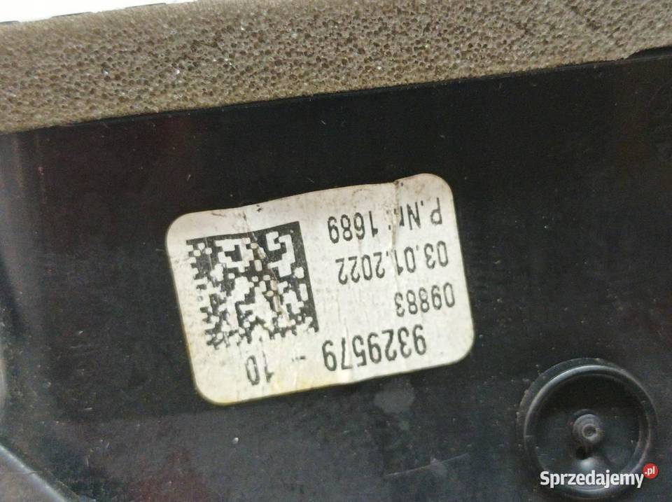 KRATKI NAWIEWU ŚRODKOWA PRAWA KOMPLET 9329583