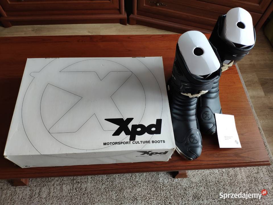 Buty motocyklowe XPD XP3S czarne 45 Wielka Wieś