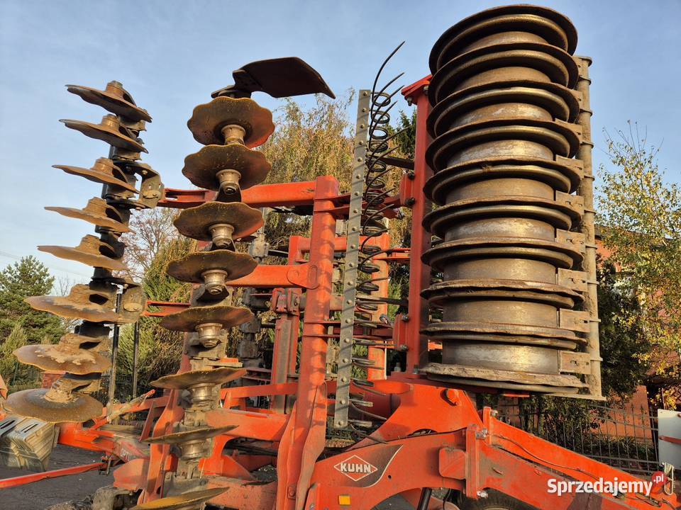 Kuhn Optimer 6003 Krótka brona talerzowa agregat Przedecz