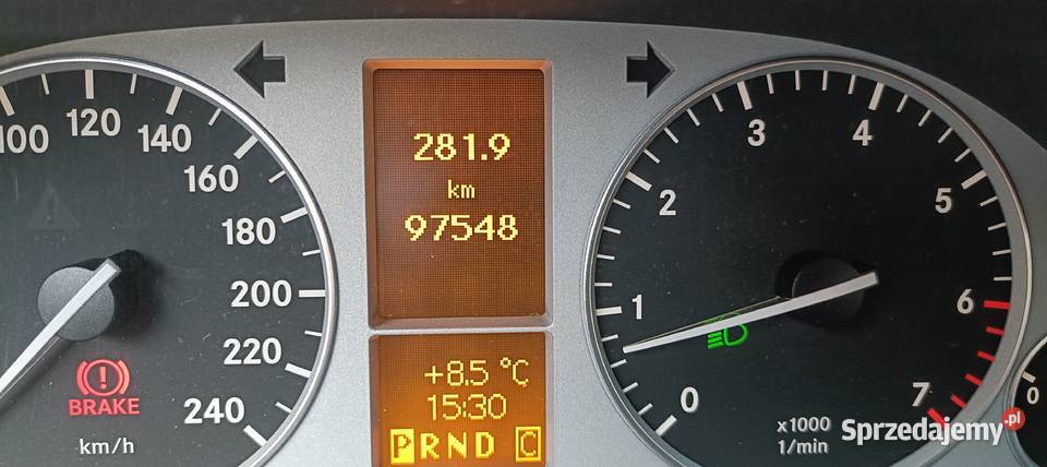 Mercedes Bklasa 2008 automat B170 niebieski śląskie Rybnik sprzedam