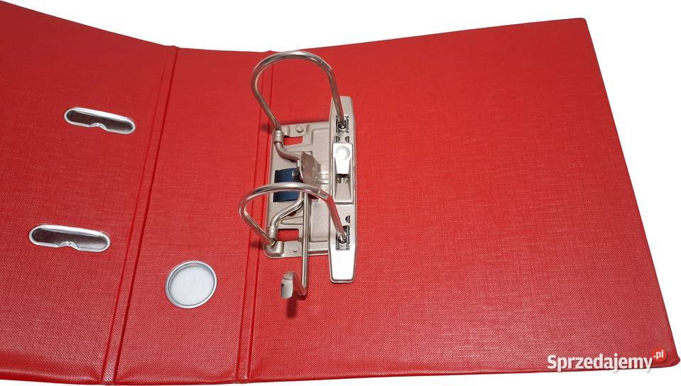 Segregator A5 PCV 73mm czerwony Esselte Czeladź