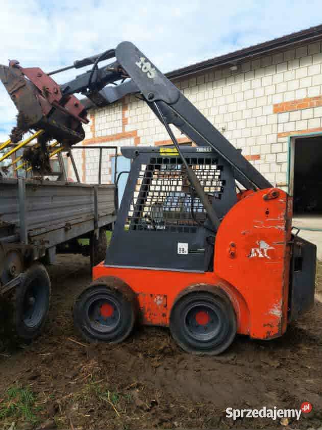 MINI ŁADOWARKA THOMAS 105 3 CYL KUBOTA Maszyny rolnicze