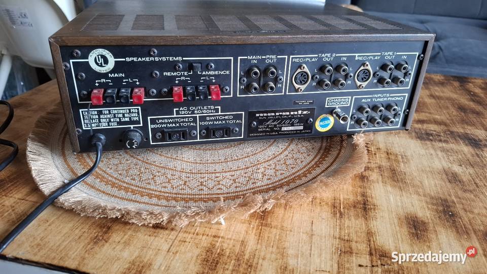 Marantz 1070 Vintage Amplifier Klasyk Namysłów sprzedam