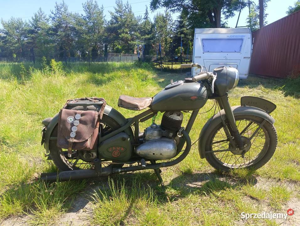 Jawa Perak 250 1952 z ciekawą historią Jawa Kanie