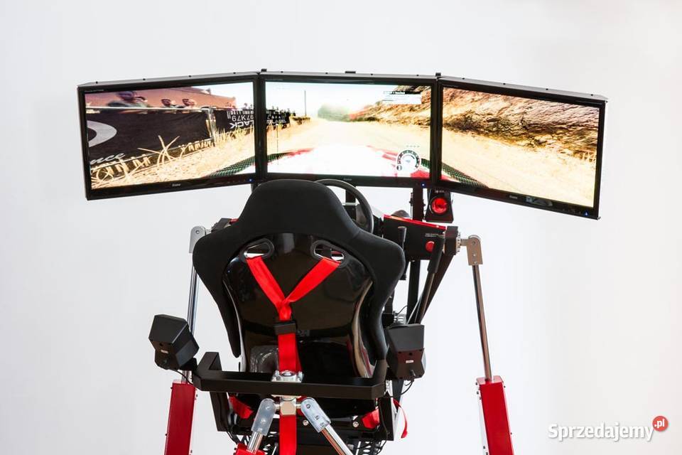 Symulator rajdowy wyścigowy samochodowy F1