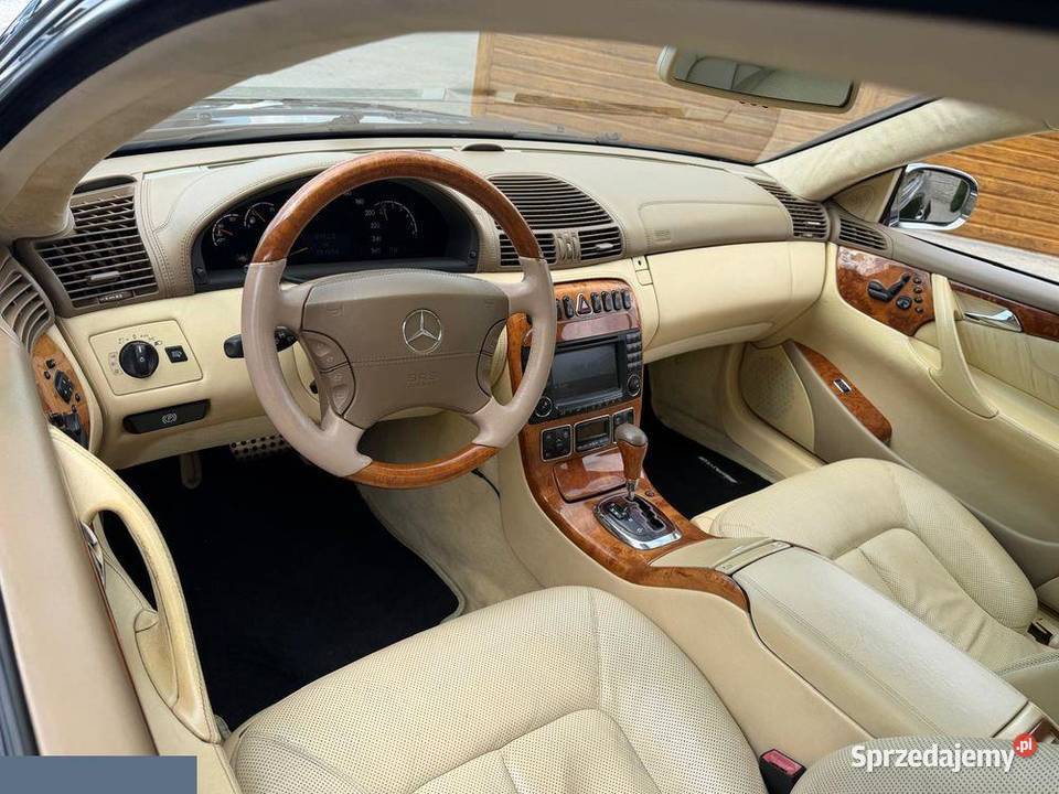 Mercedes CL 600 V12 benzyna 367 2000r Full benzyna Milicz
