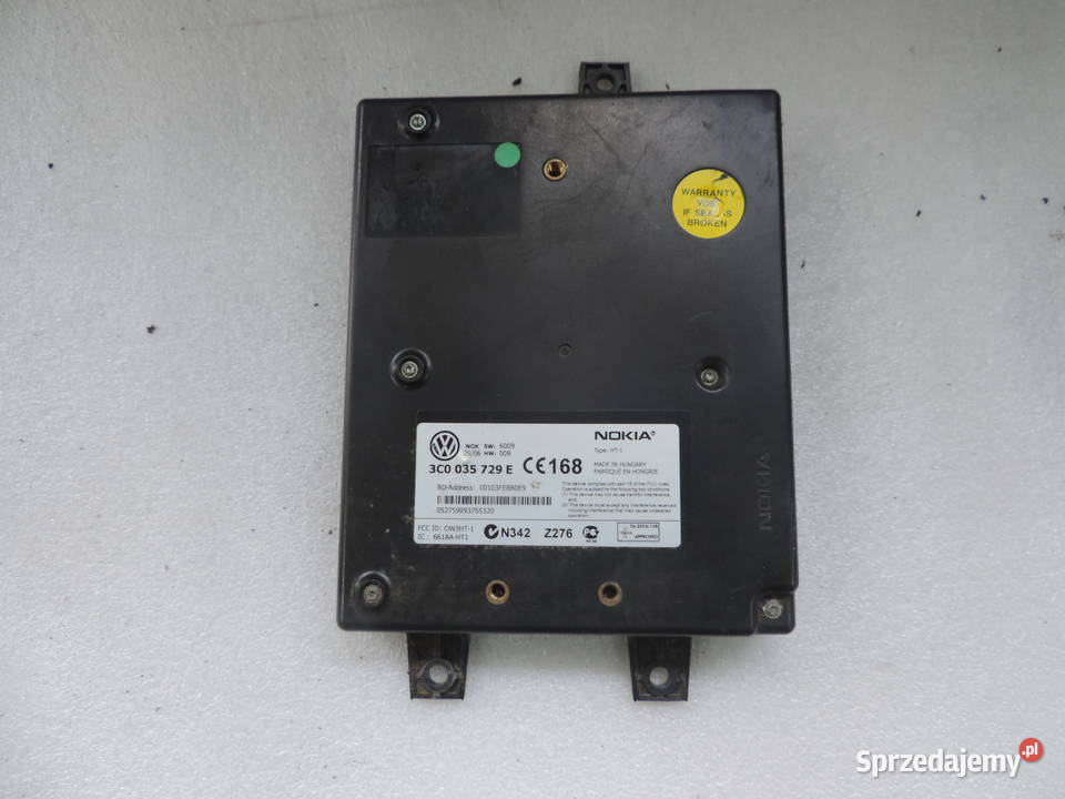 MODUŁ TELEFONU VW PASSAT B6 3C0035729E Nowy Sącz