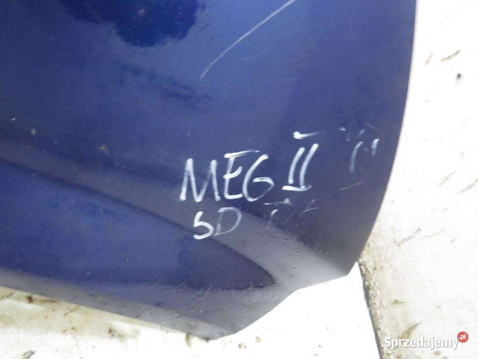 ZDERZAK TYLNY TYŁ MEGANE II HB