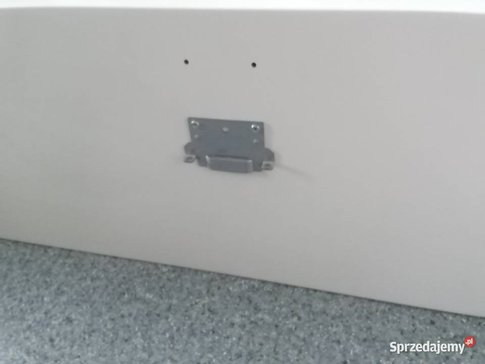 Półka blat prześcienny biały 200x40x5mm z 5cm