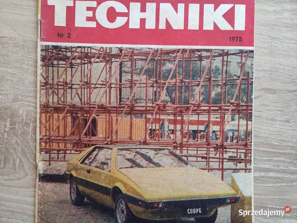 Czasopismo Horyzonty Techniki 2 1975 Fiat 125p podkarpackie Rzeszów