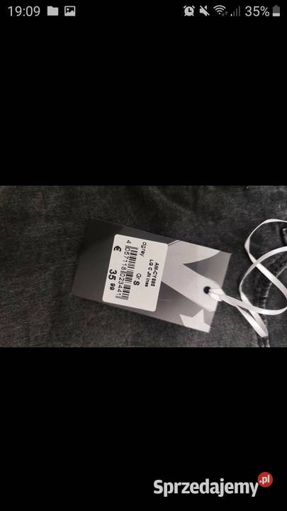 Super spodnie cienkie jeansy ze stretchem S nowe Warszawa