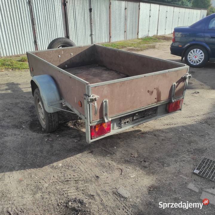 Przyczepka samochodowa lekka mocna konstrukcja Do samochodów osobowych Przyczepy i naczepy Bydgoszcz
