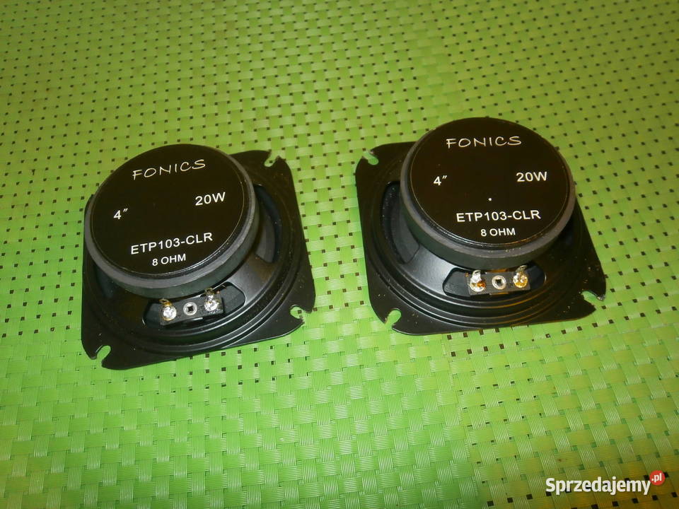 Głośniki FONICS 4 ETP103 CLR 20W 2 sprawne Łódź