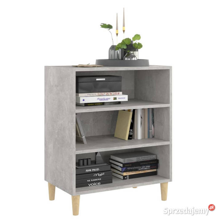 Szafka szarość betonu 57x35x70 materiał Pozostałe sprzedam