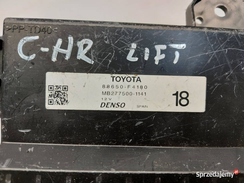 TOYOTA CHR Moduł sterownik klimatyzacji dolnośląskie